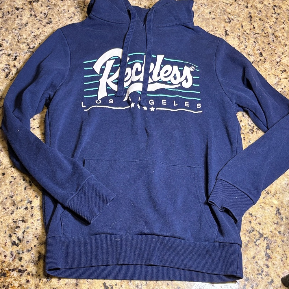 Reckless Los Angeles Navy Hoodie